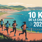 Illustration 10 km de la chaume 2025 course à pied sur parcours côtier