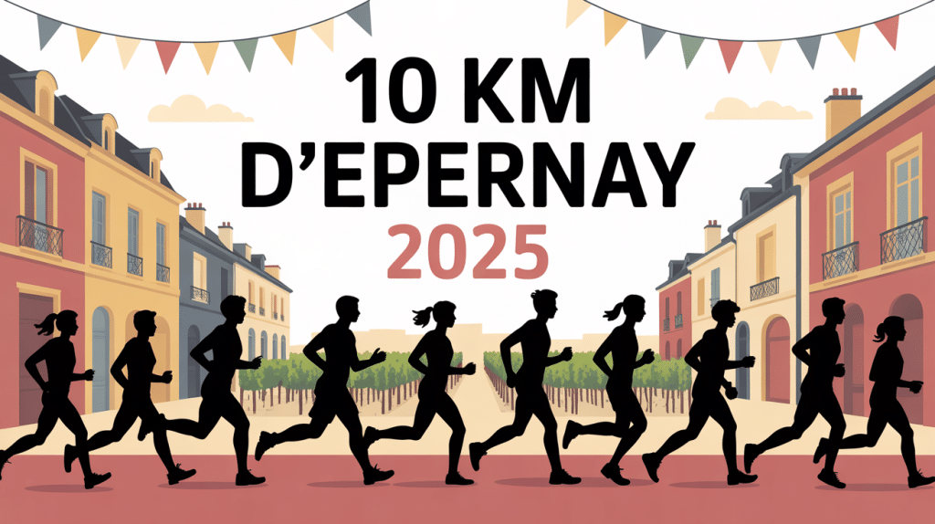 10 km epernay 2025 course à pied urbaine dans la ville et vignobles