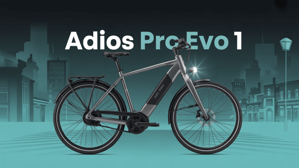adios pro evo 1 velo electrique moderne urbain