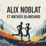 alix noblat et mathieu blanchard sport montagne illustration