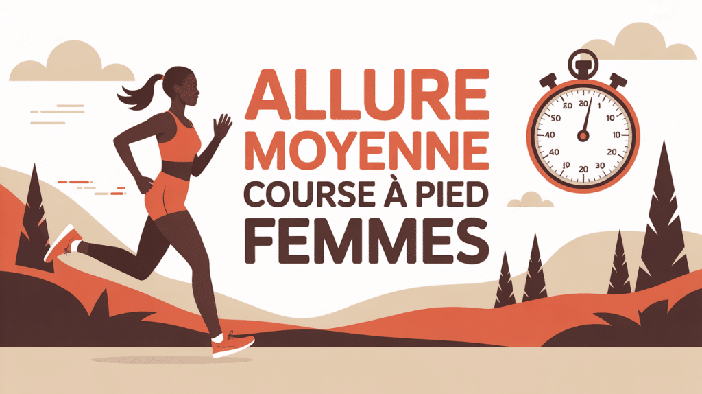 femme courant allure moyenne course à pied femme