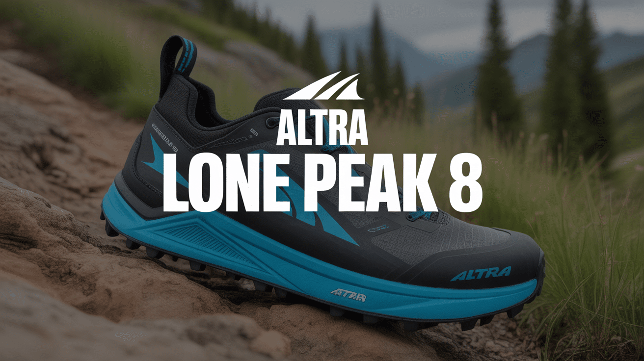 altra lone peak 8 sur sentier forestier