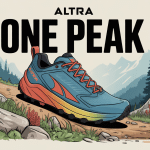 altra lone peak 9 sur sentier montagne chaussure trail