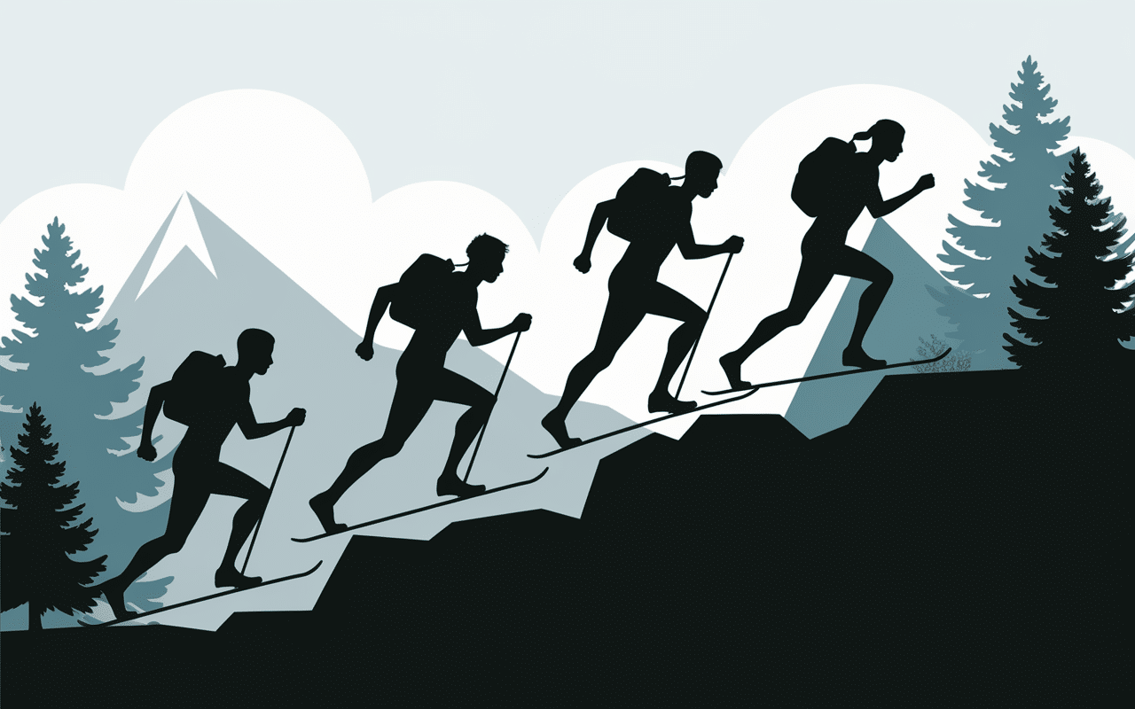 batons de trail pliables comparaison types situation course