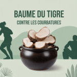 baume du tigre courbatures pot ouvert avec sportif
