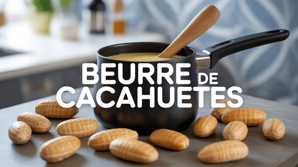 beurre de cacahuetes bienfait pot ouvert cuillere