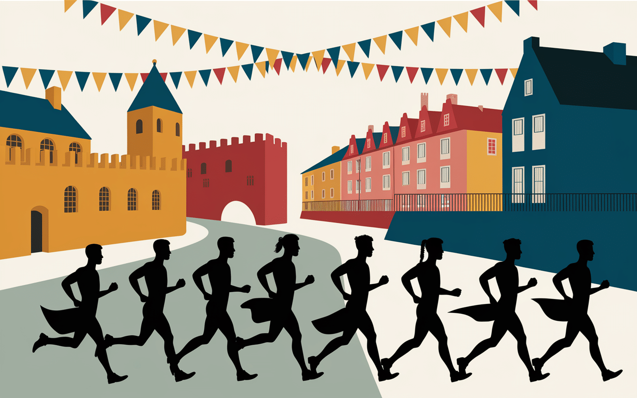brest urban trail 2025 coureurs centre ville