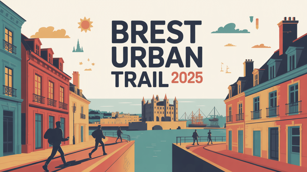 brest urban trail 2025 course vue port château