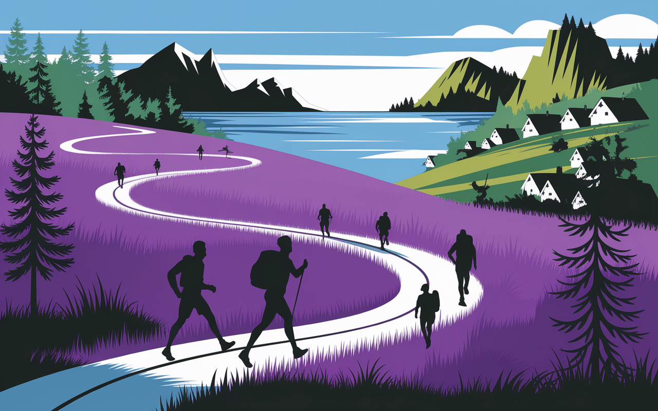 sentiers trail bretagne ultra trail 2025 villages landes coureurs