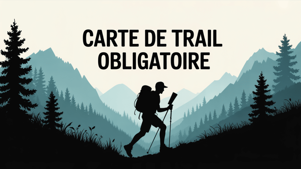 Carte de trail obligatoire sur sentier montagne
