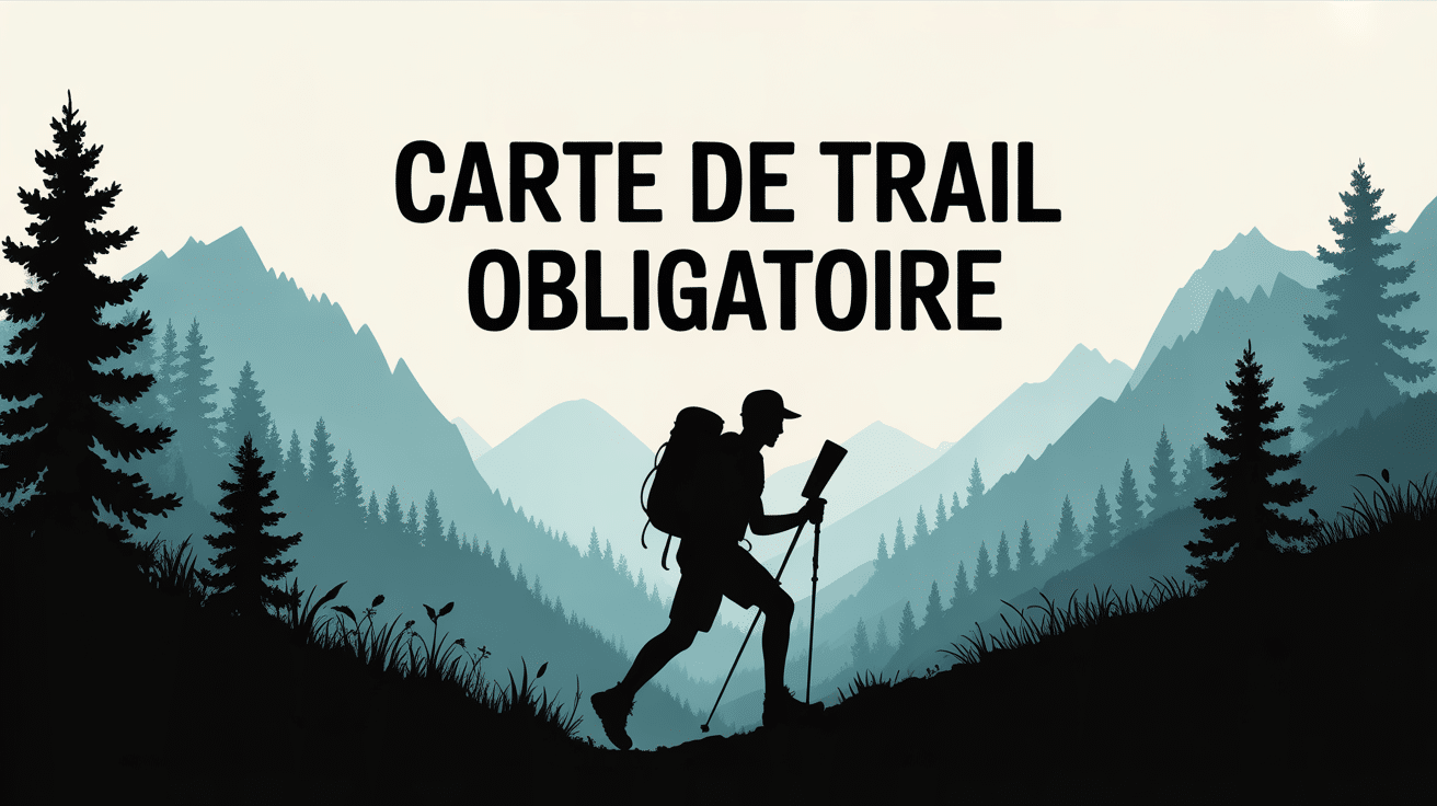 Carte de trail obligatoire sur sentier montagne