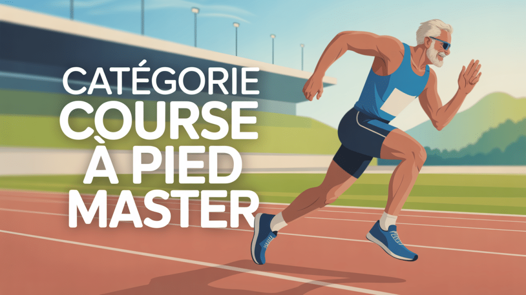 Image dynamique catégorie course à pied master