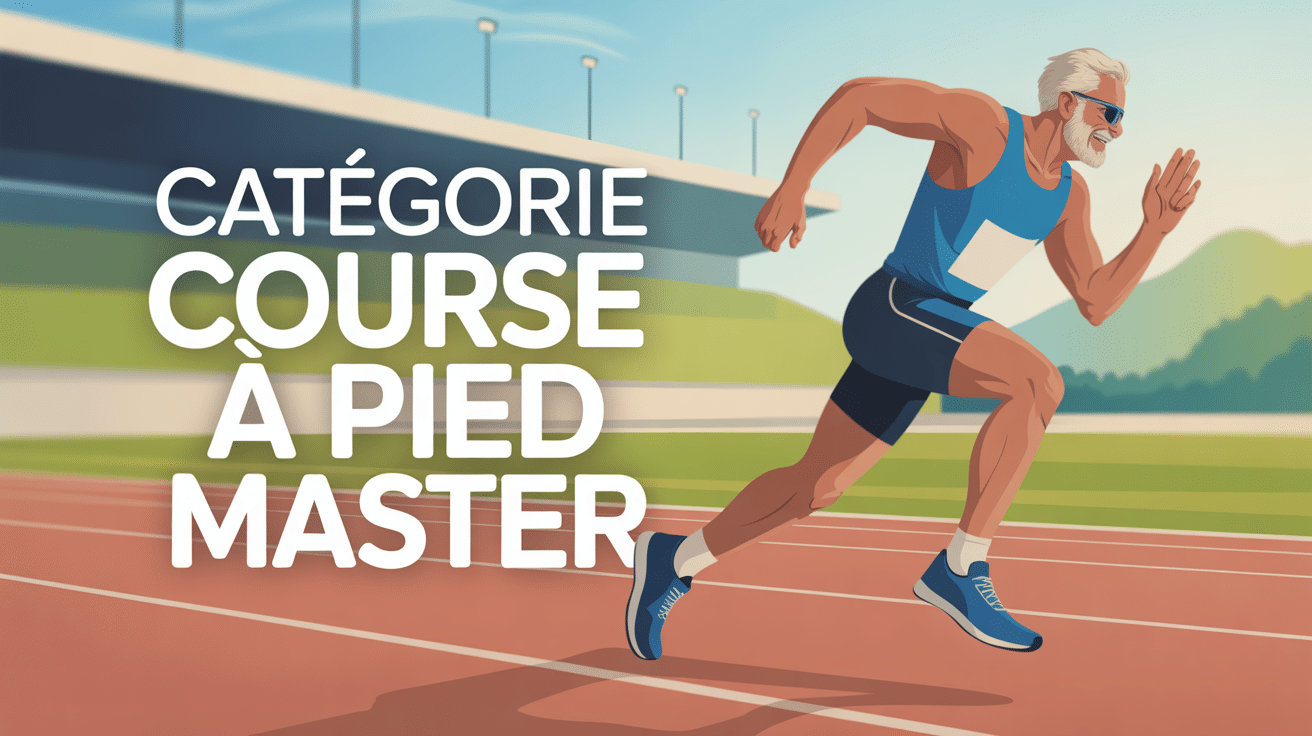 Image dynamique catégorie course à pied master