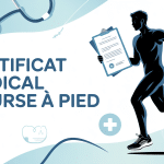 certificat médical course à pied coureur avec document santé