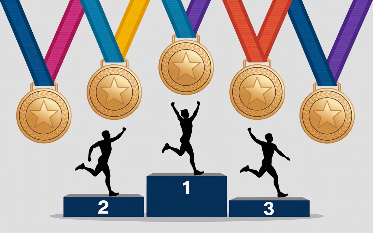 championnat de france trail 2025 podium medailles coureurs