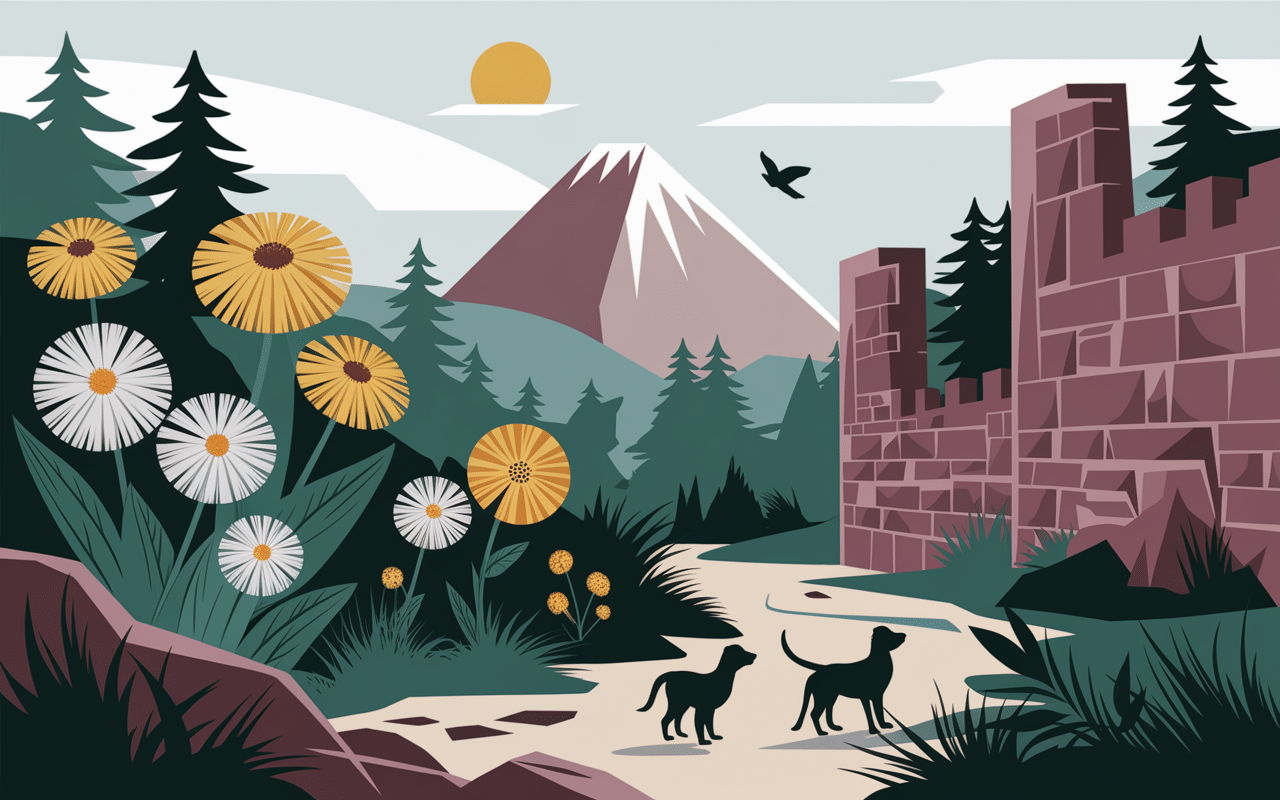 chemin des muletiers puy de dome biodiversité faune flore sentier