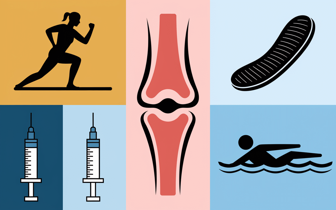 Traitements chondropathie fémoro-patellaire grade 4 physiothérapie injection