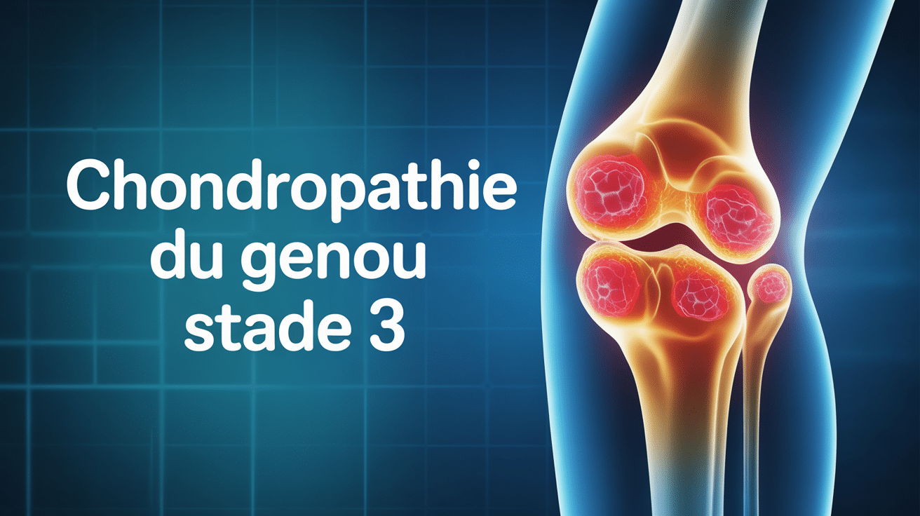 Chondropathie stade 3 genou traitement coupe cartilage usé