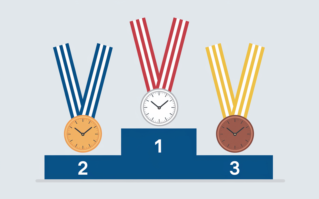 classement corrida de houilles tableau podium temps