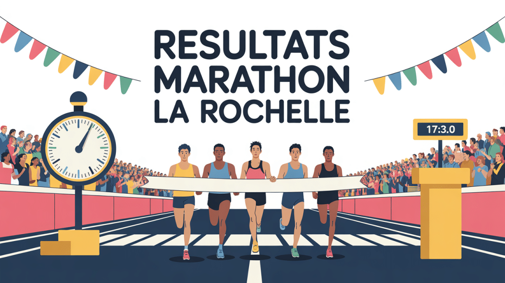 ligne d'arrivée classement marathon de la rochelle résultats