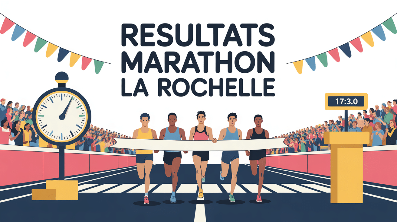 ligne d'arrivée classement marathon de la rochelle résultats