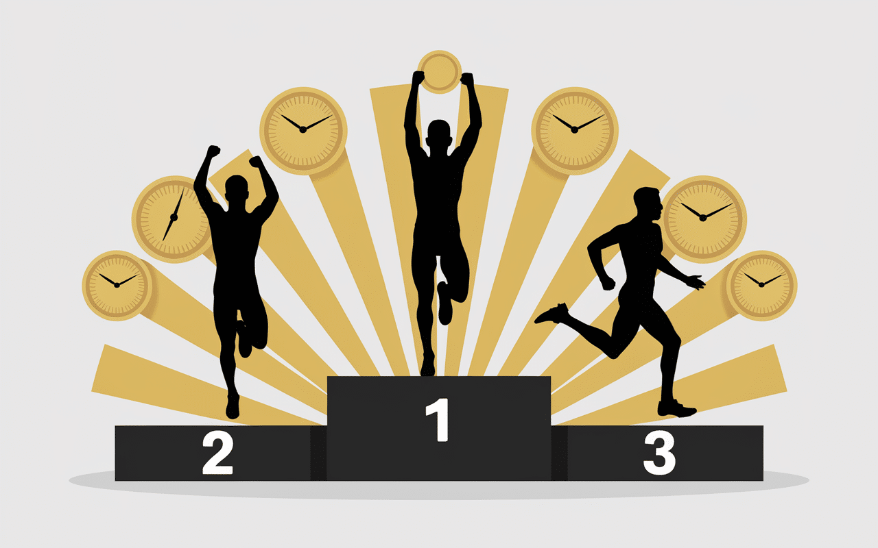 Podium records classement marathon de Londres