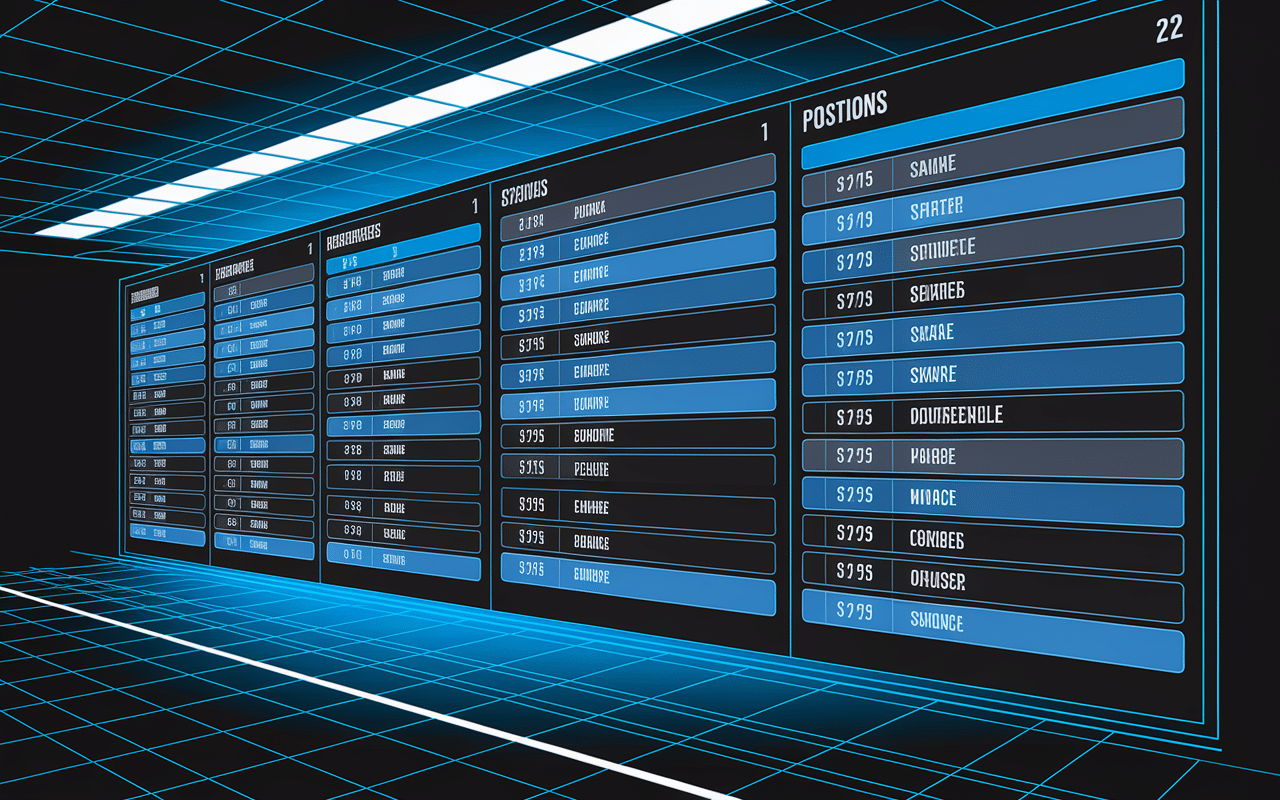 Classement marathon de Paris 2025 écran classement sportif