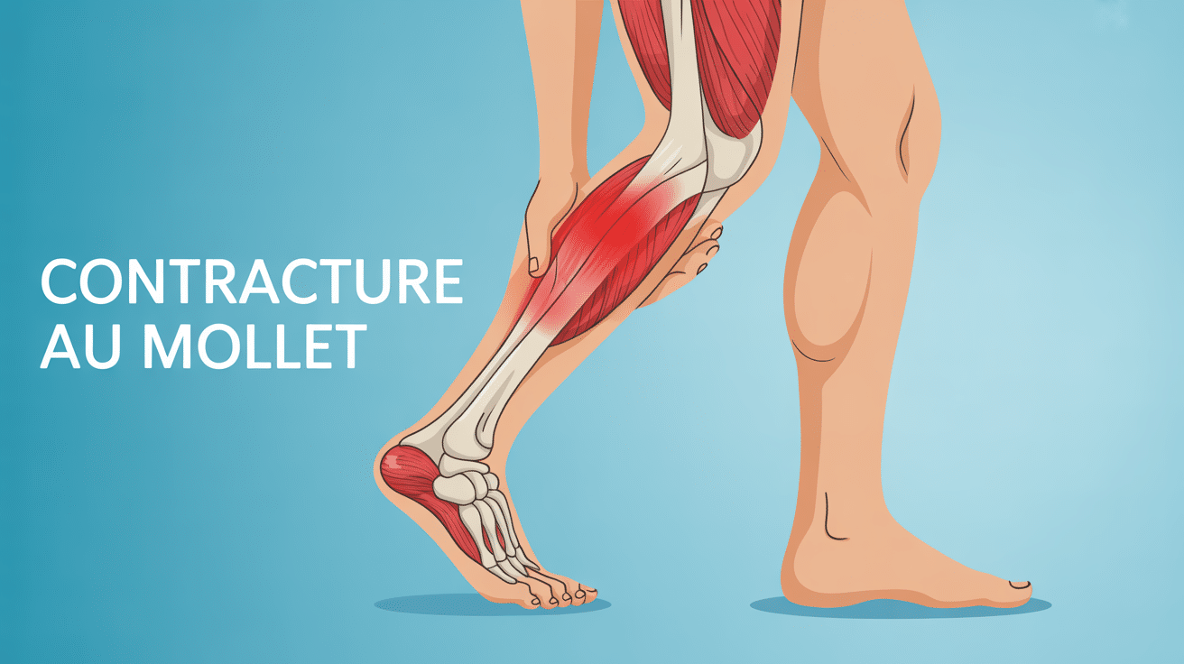 contracture au mollet que faire jambe muscle gastrocnémien douleur