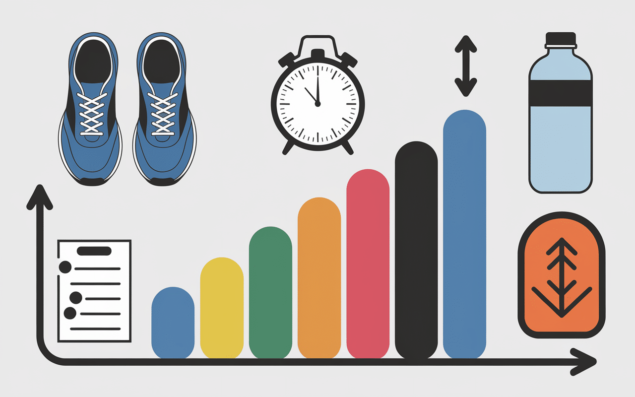 Infographie critères classement marathon pour tous