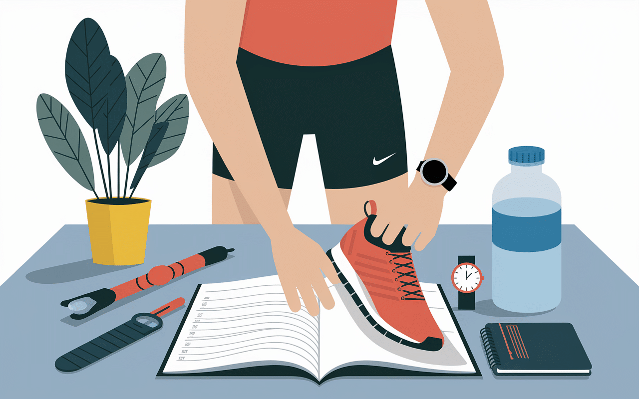 Préparation équipement 15 km du Havre 2025