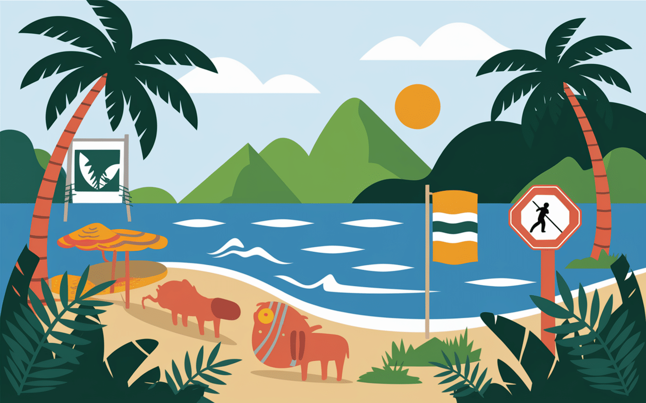 Sécurité plages sentiers à éviter à La Réunion