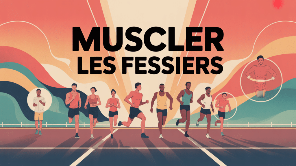 est ce que courir muscle les fessiers illustration centrale