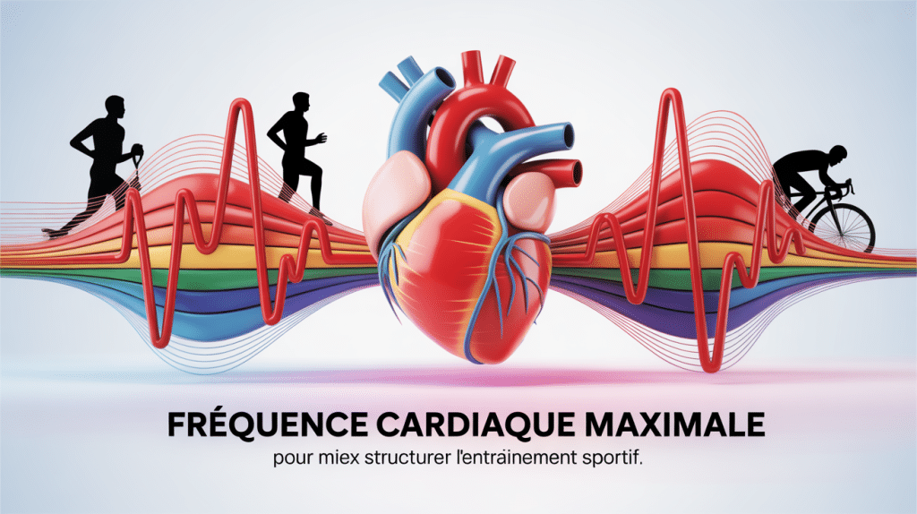 frequence cardiaque maximale calcul illustré avec zones d’intensité