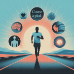 les bienfaits de la course a pied illustration centrale corps et esprit