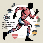 renforcement musculaire course a pied illustration coureur muscles jambes tronc
