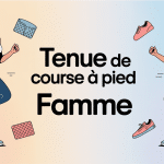tenue femme course a pied illustration silhouettes