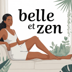 femme élégante détendue ambiance belle et zen