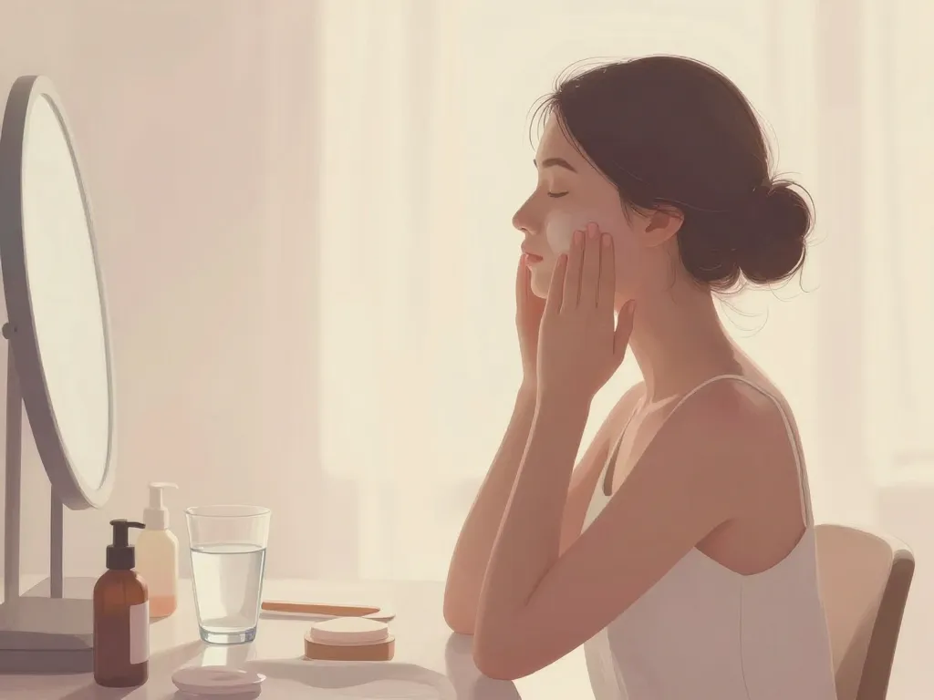 routine belle et zen auto-massage visage