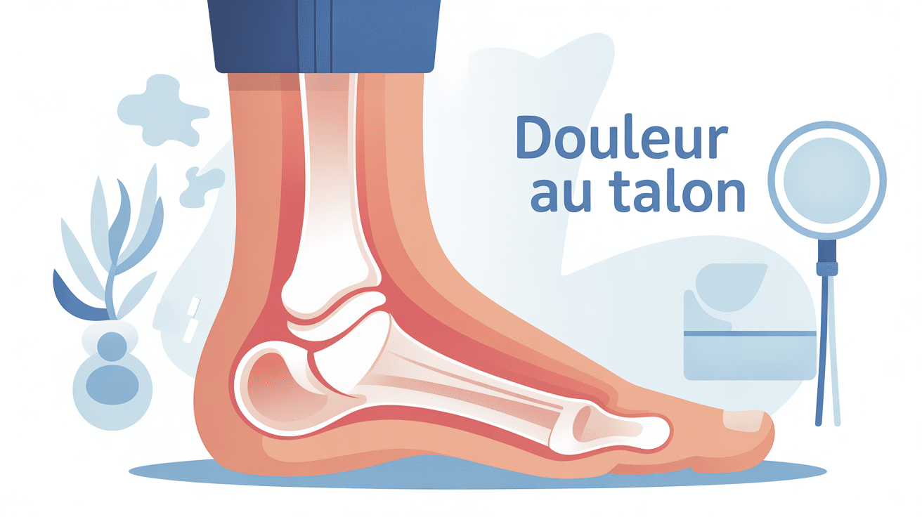image douleur au talon cancer médicale
