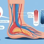 En combien de temps évolue une phlébite illustration système veineux jambe