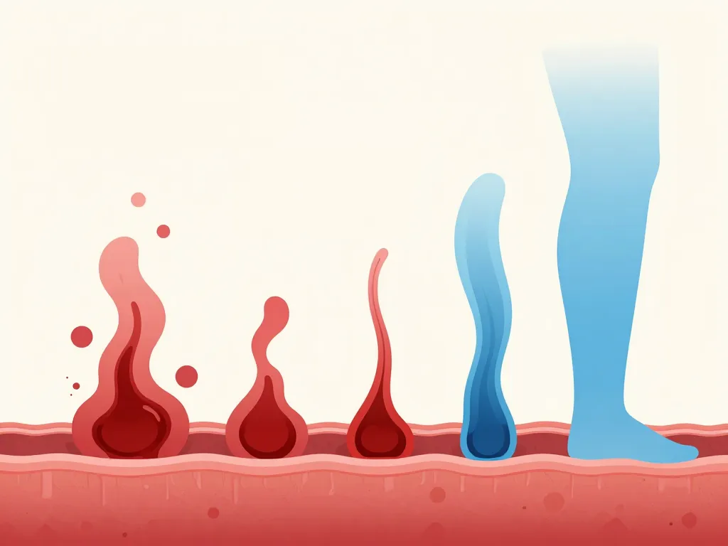 En combien de temps évolue une phlébite image évolution au fil des jours