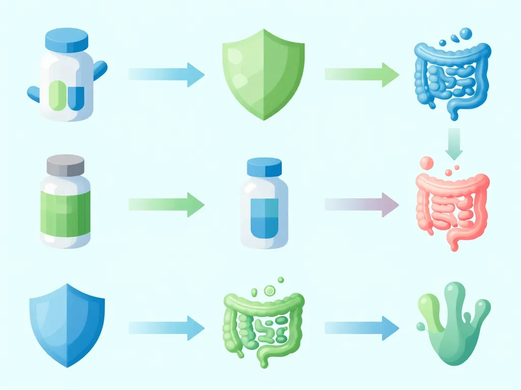 Diagramme gamme Ergyphilus probiotiques et bénéfices digestifs