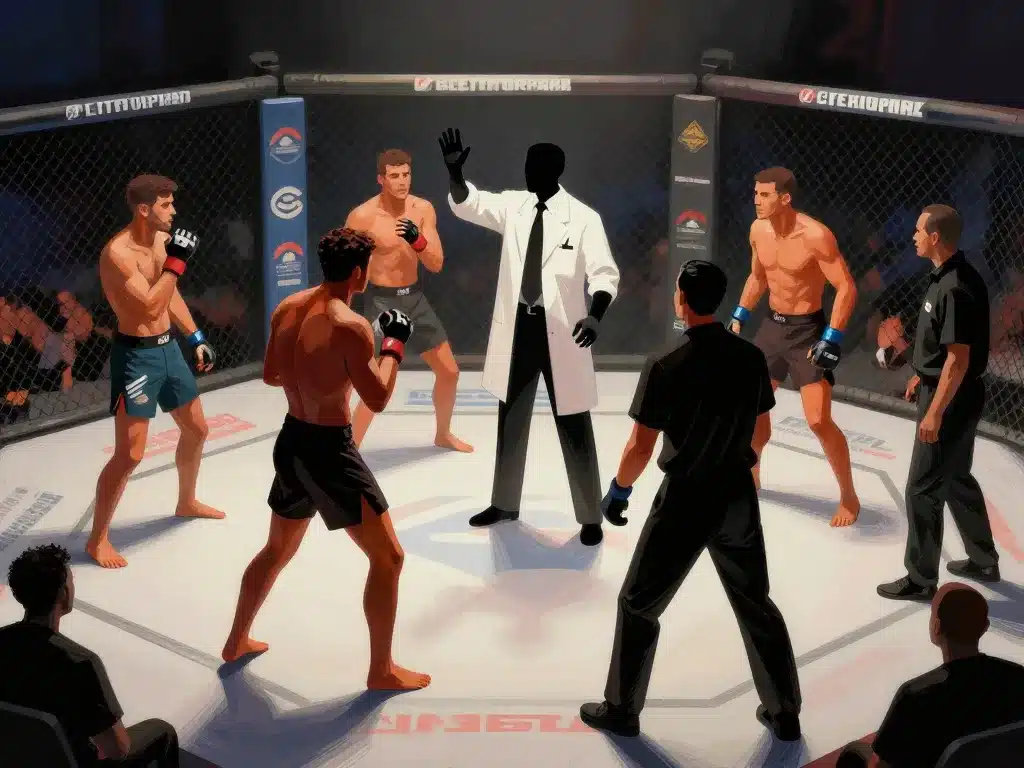 medecin federal ksw intervention combat mma