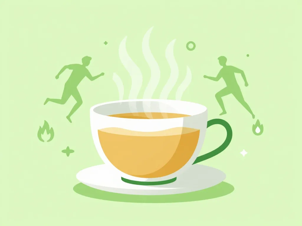 illustration symbolique tasse thé minceur bénéfices métabolisme