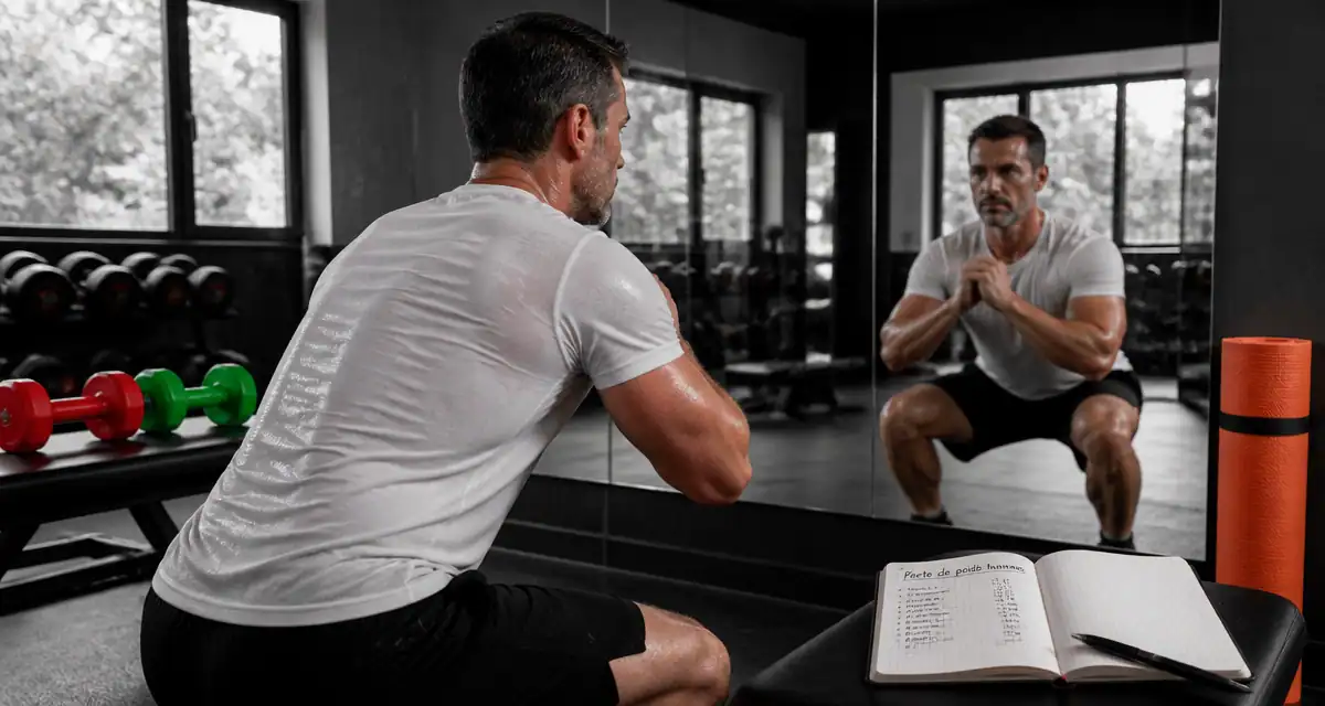 perte de poids homme exercice salle de sport