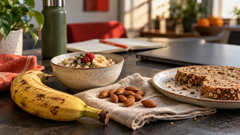 Les aliments qui donnent de l’énergie rapidement, selon le délai avant l’effort