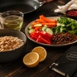 Thé vert et protéines, aliments brûle graisse, fibres et lentilles