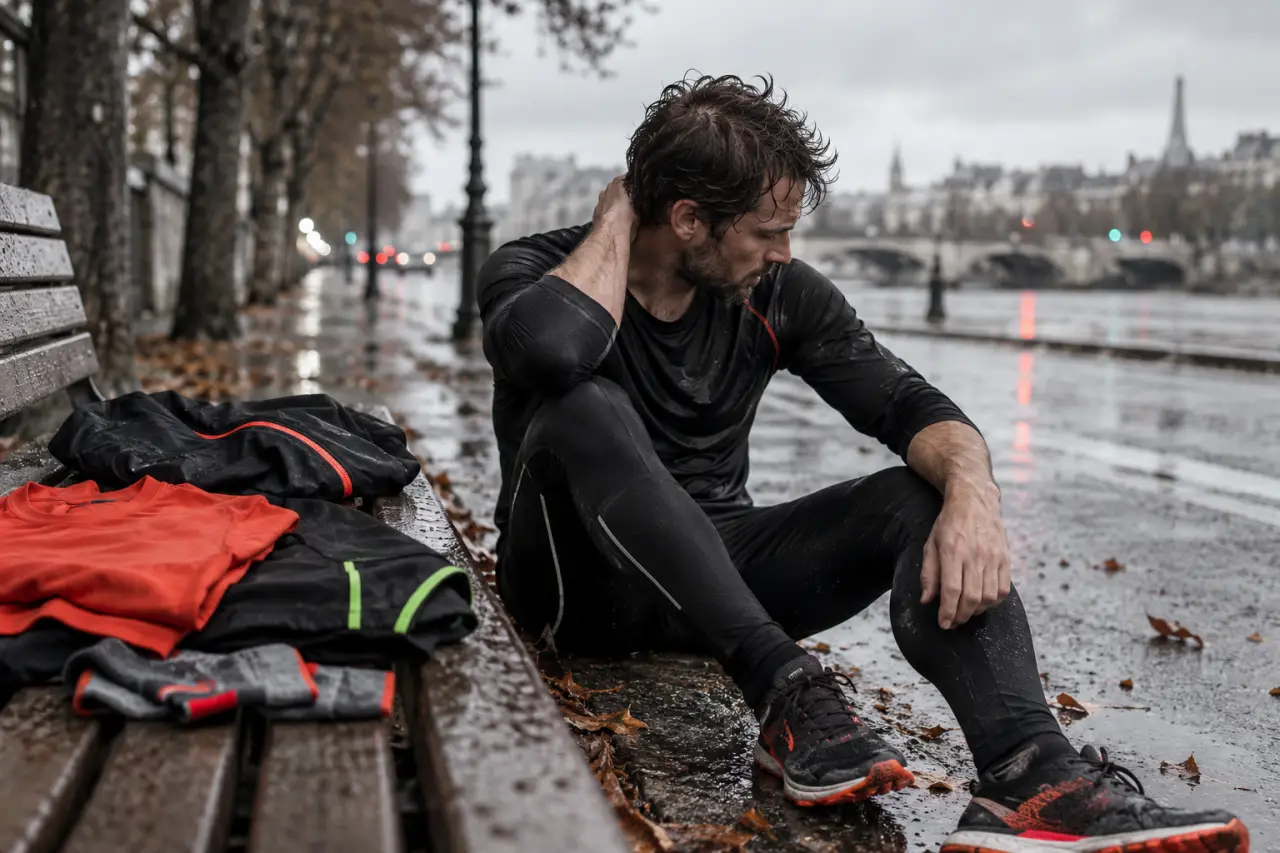 Tenue running homme : couches respirantes anti-surchauffe